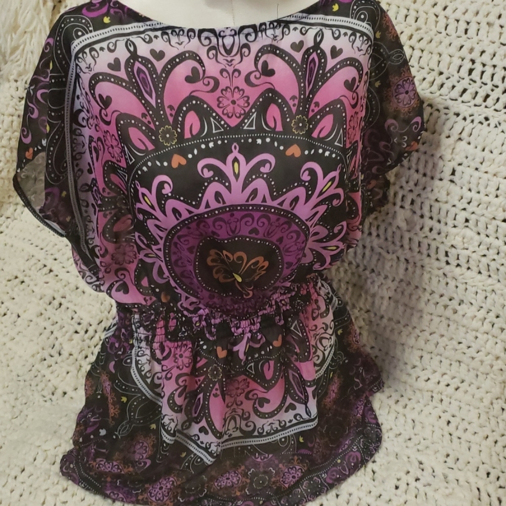 Ladies sheer top